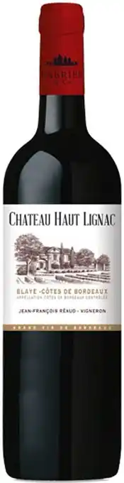 Match Château haut lignac blaye côtes de bordeaux aop offre