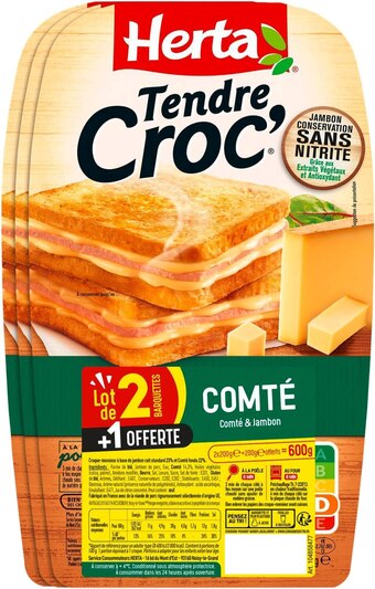 Match Herta tendre croc' offre