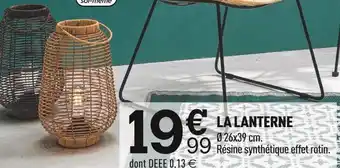 Centrakor La lanterne offre