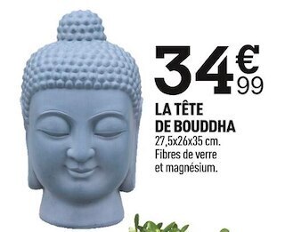 Centrakor La tête de bouddha offre