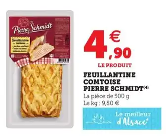 Hyper U Feuillantine comtoise pierre schmidi offre