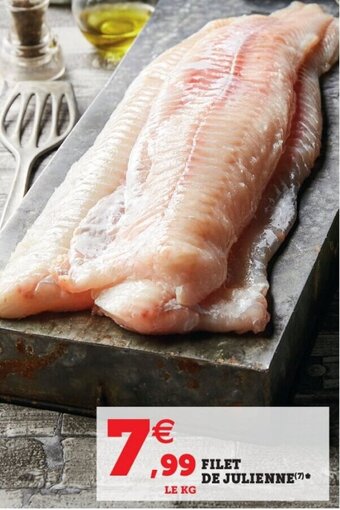 Hyper U Filet de julienne offre