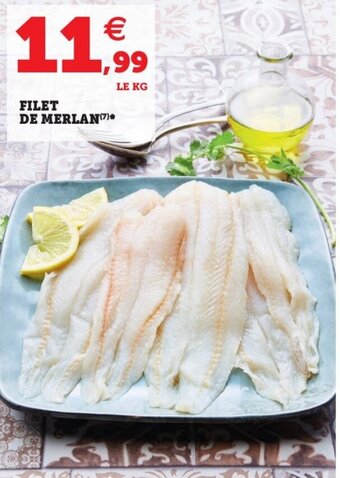 Hyper U Filet de merlan offre