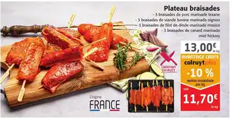 Colruyt Plateau Braisades offre