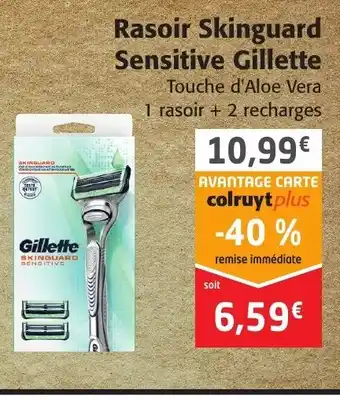 Colruyt Rasoir Skinguard offre