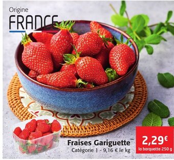 Colruyt Fraises Gariguette offre