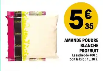 Amande Poudre Blanche