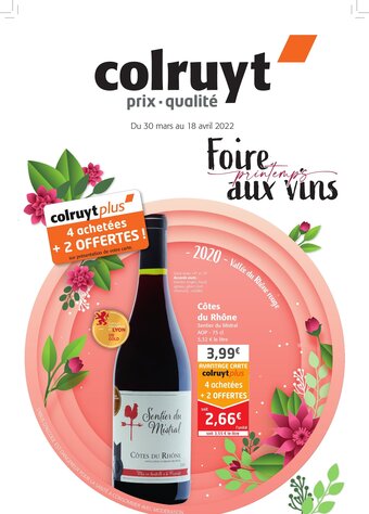 Colruyt Côtes Du Rhône offre