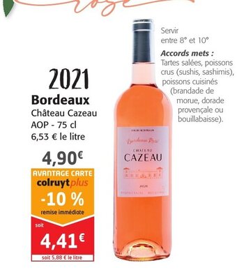 Colruyt Bordeaux offre