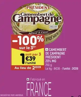 Camembert de Campagne