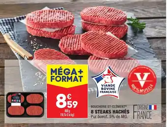 ALDI 8 steaks hachés offre