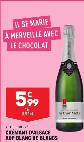 ALDI Crémant d'alsace aop blanc de blancs offre