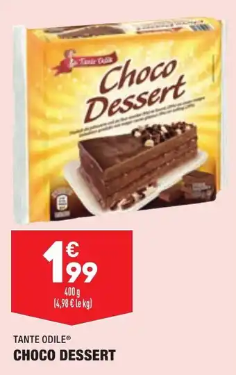 ALDI Choco dessert offre