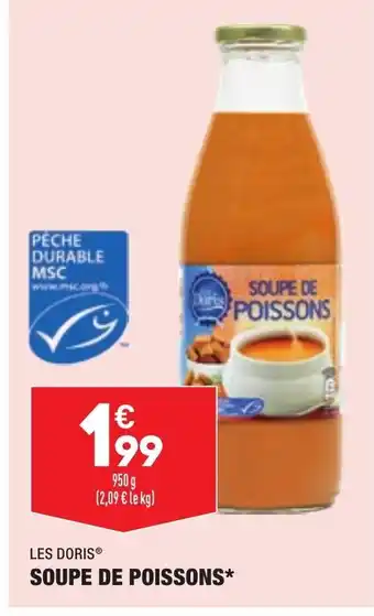ALDI Soupe de poissons offre