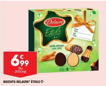 ALDI Biscuits delacre étoile offre