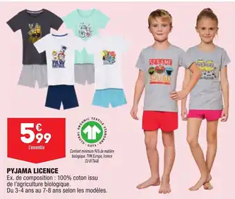 ALDI Pyjama Licence offre