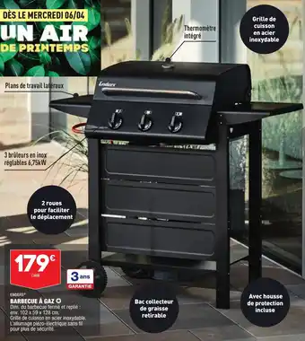 ALDI Barbecue à gaz offre