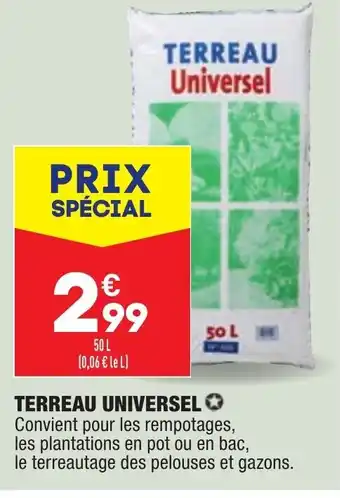ALDI Terreau Universel offre