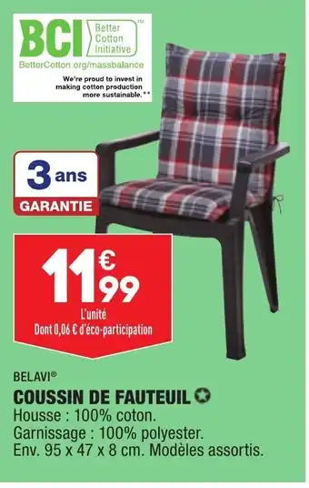 ALDI Coussin de fauteuil offre