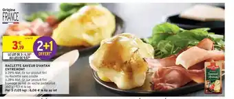 Intermarché Express Raclette Saveur D'antan Entremont offre