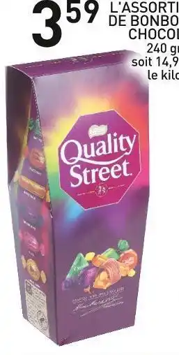 Stokomani L'assortiment de bonbons au chocolat offre