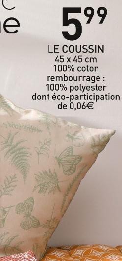 Stokomani Le coussin offre
