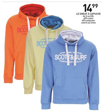 Le sweat à capuche