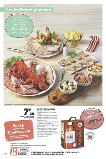 Hyper U Buffet Campagnard offre