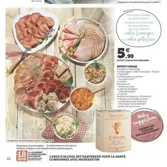 Hyper U Buffet Copain offre