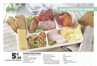 Hyper U Plateau Repas Copain offre