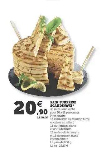 Hyper U Pain Surprise Scandinave offre