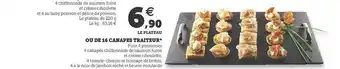16 Canapés Traiteur