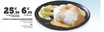 Lotte Ă La CrĂšme De Langoustines