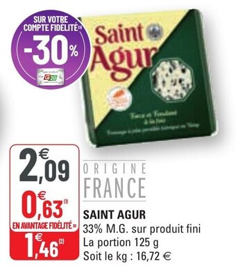 Saint agur