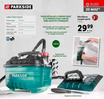 Décolleuse à Papier Peint Parkside