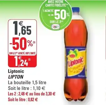 G20 Liptonic LIPTON offre