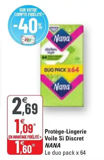 Protège-lingerie voile si discret NANA