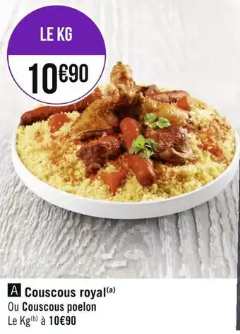 Géant Casino Couscous royal offre