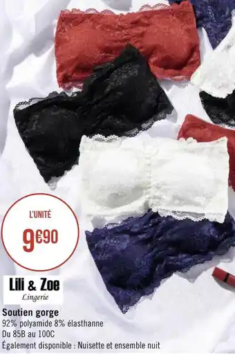 Géant Casino Soutien gorge offre