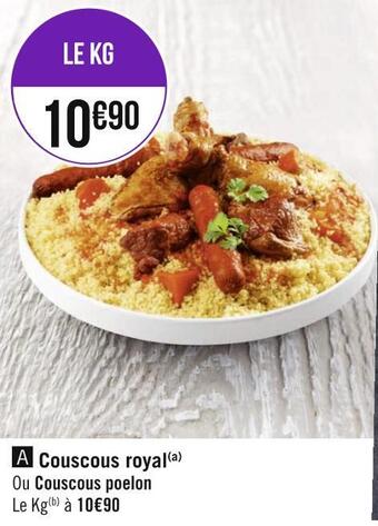 Géant Casino Couscous royal offre