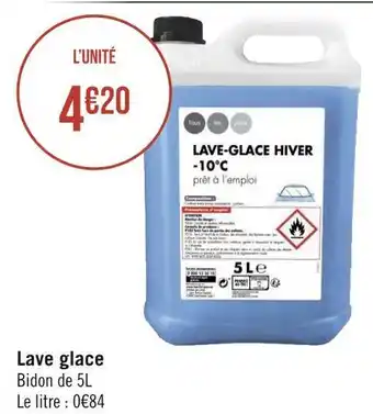 Lave glace