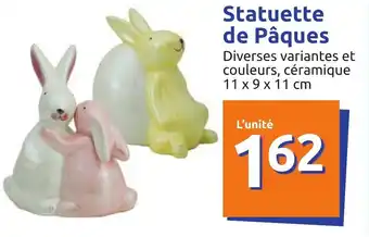 Action Statuette de Pâques offre