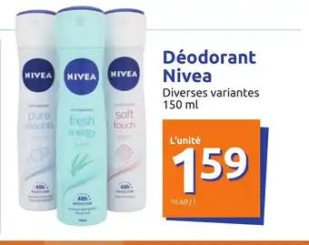 Action Déodorant Nivea offre