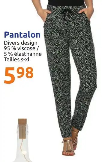 Action Pantalon offre