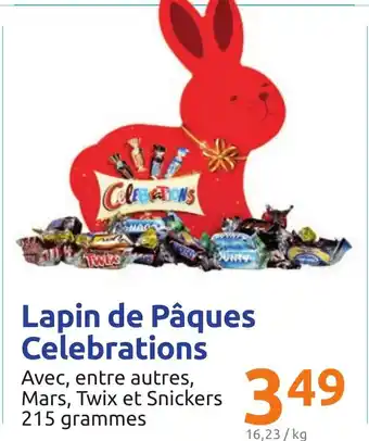 Action Lapin de Pâques Celebrations offre