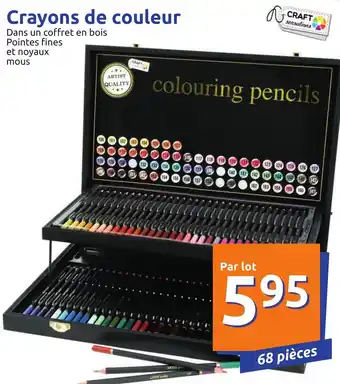 Action Crayons de couleur offre