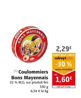 Coulommiers Bons Mayennais