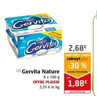 Colruyt Gervita Nature offre