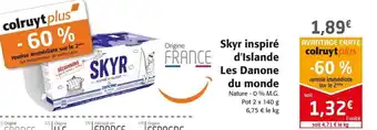 Colruyt Skyr inspiré d'islande offre