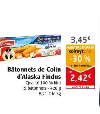 Bâtonnets de Colin